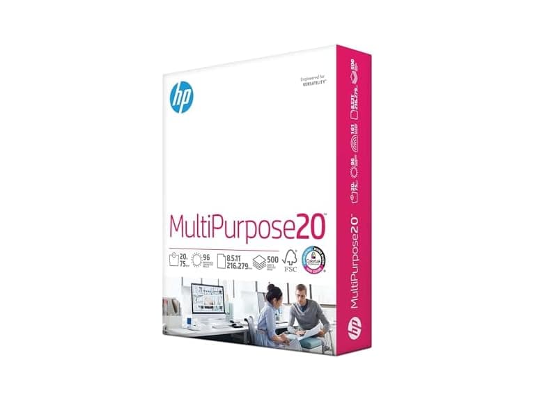 HP 112000 Paper 8-1/2" X 11", 500 Sheets