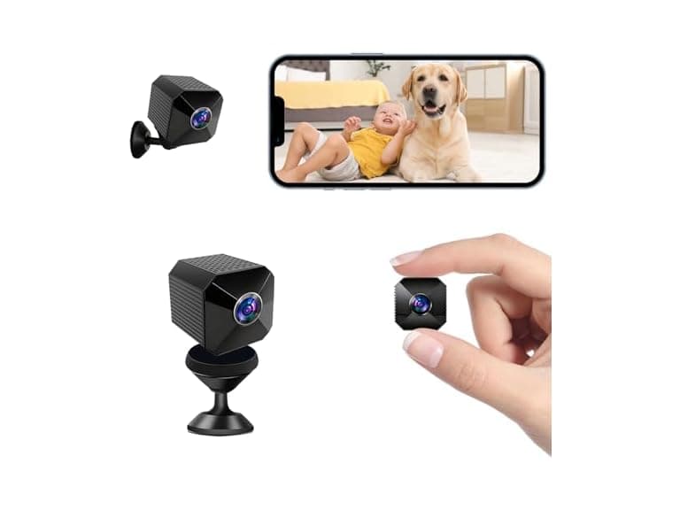 FXURLE 4K Indoor Security Nanny Cam
