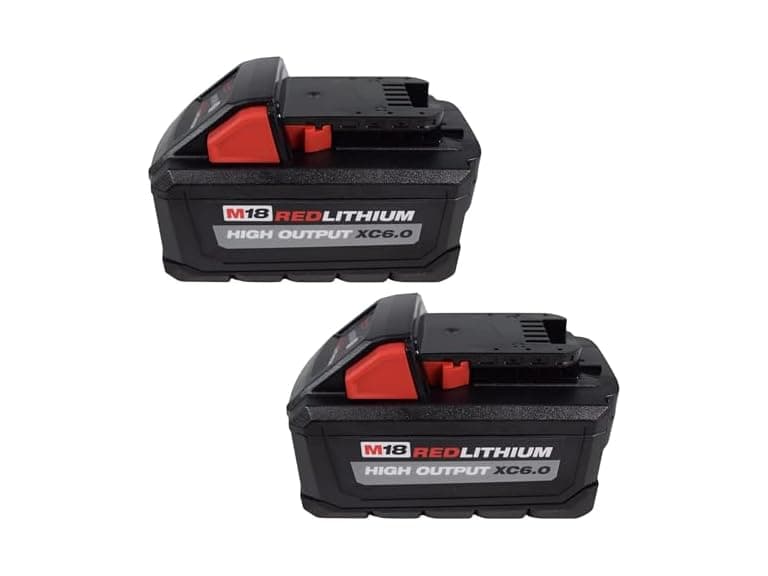 MilwaukeeTool 48-11-1862 M18 6.0Ah Battery 2 Pack