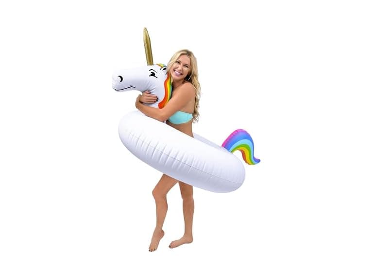 GoFloats Unicorn Pool Float Party Tube