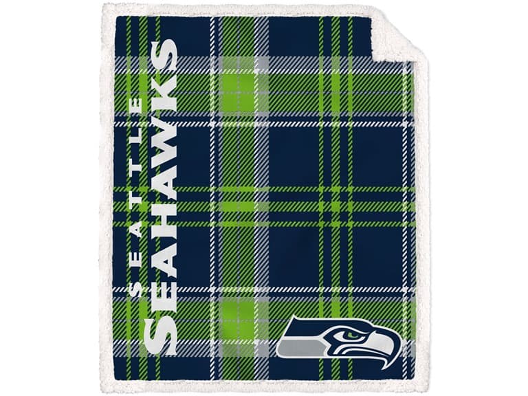 NFL Team Classic Plaid Throw 50x60