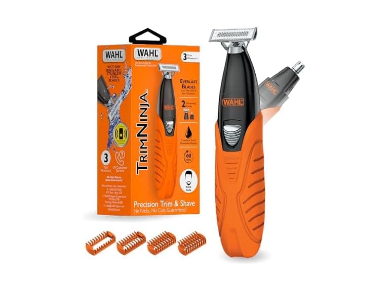 Wahl TrimNinja 2 in 1 Hybrid Electric Shaver & Ear