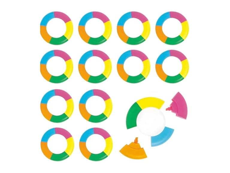 Fun Express Diam. 5-Color Round-Shaped Sets