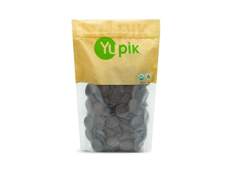 Yupik Organic Dark Choc Wafers 70% 2.2lb