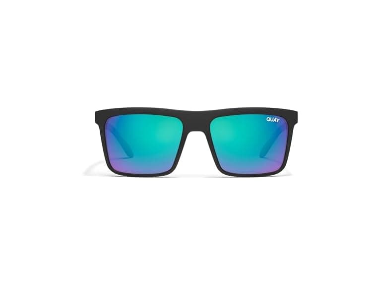 QUAY - Men's Square Shades Sunglasses UV Protection