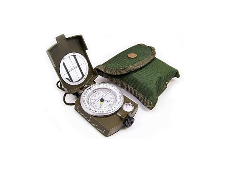 Military Army Compass with Carry Pouch