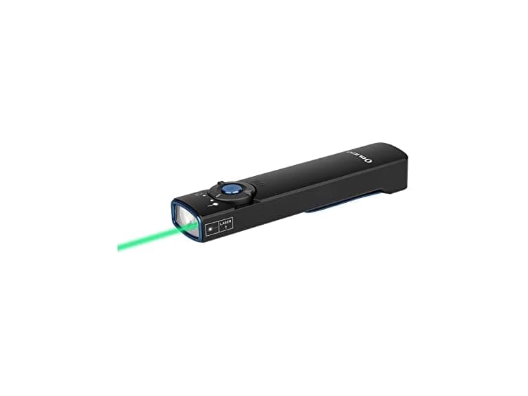 Olight Arkfeld EDC Flat Flashlight, Black