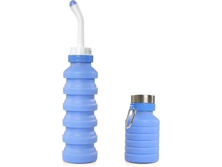 Wzhoufie 550ML Portable Foldable Bidet Bottle