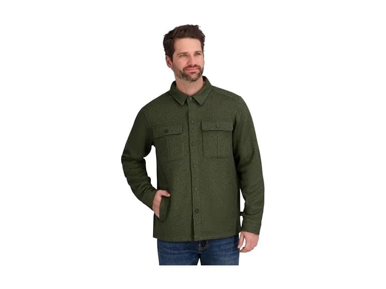 Spyder Men Core Sweater Fleece Shirt Jacket