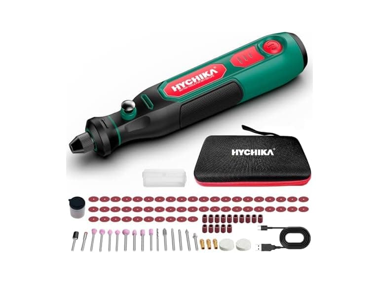 HYCHIKA Mini Cordless Rotary Tool Kit - 89PCS