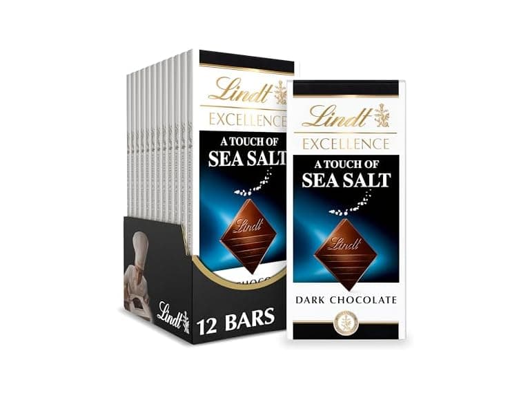 Lindt EXCELLENCE Sea Salt Dark Choc 12pk