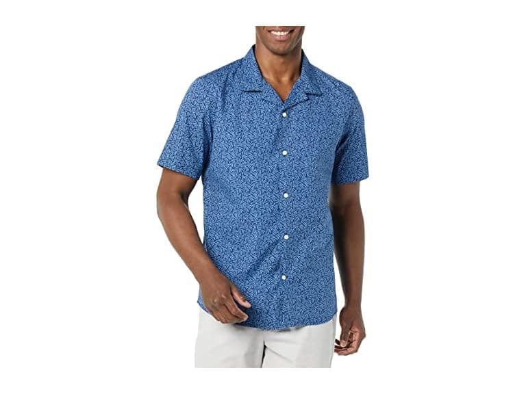 Amazon Essentials Men Vacation Cotton SS Shirt