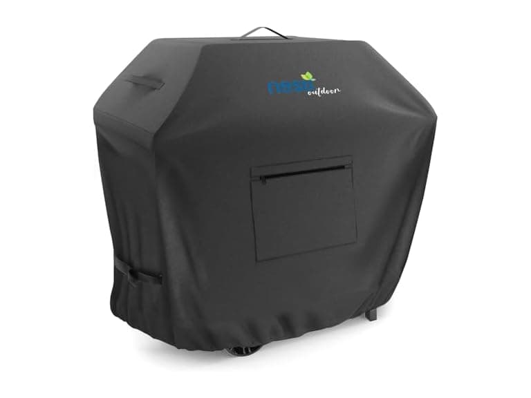 Nestl BBQ Grill Cover with Front Zipper Pocket