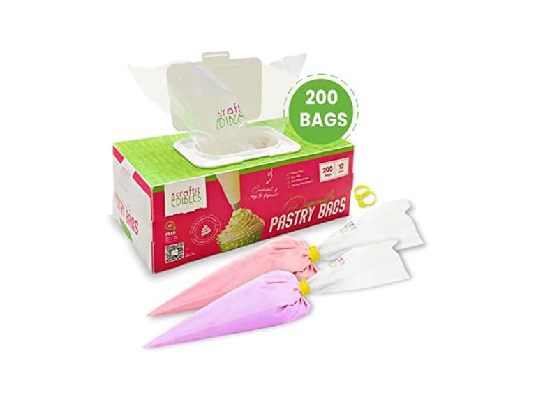 Disposable Piping Bags 12 200-Pack