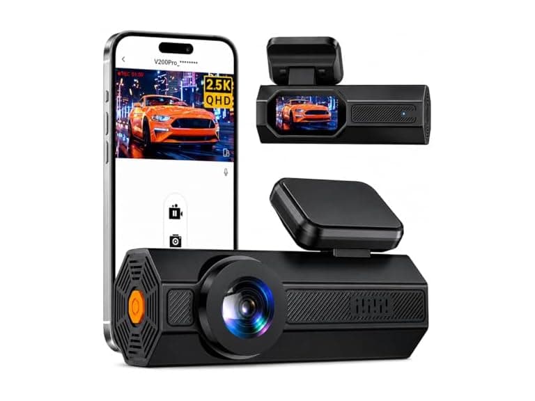 Veement 2.5K Dash Cam Front WiFi WDR