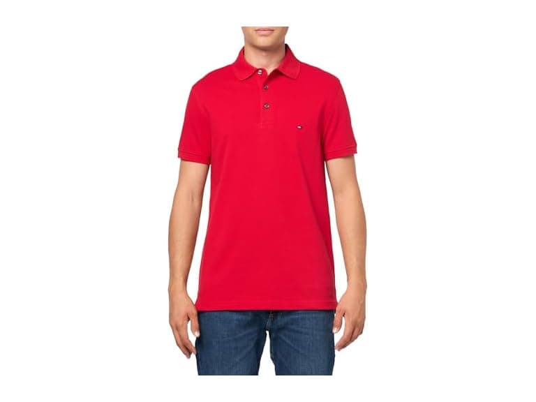 Tommy Hilfiger Men Short Sleeve Polo Shirts