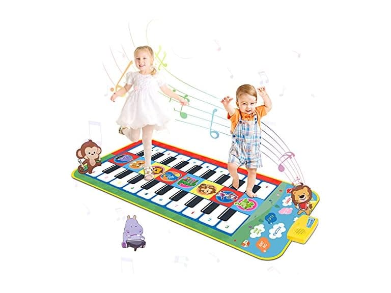 Toddler Piano Mat 44"x20" 20 Keys