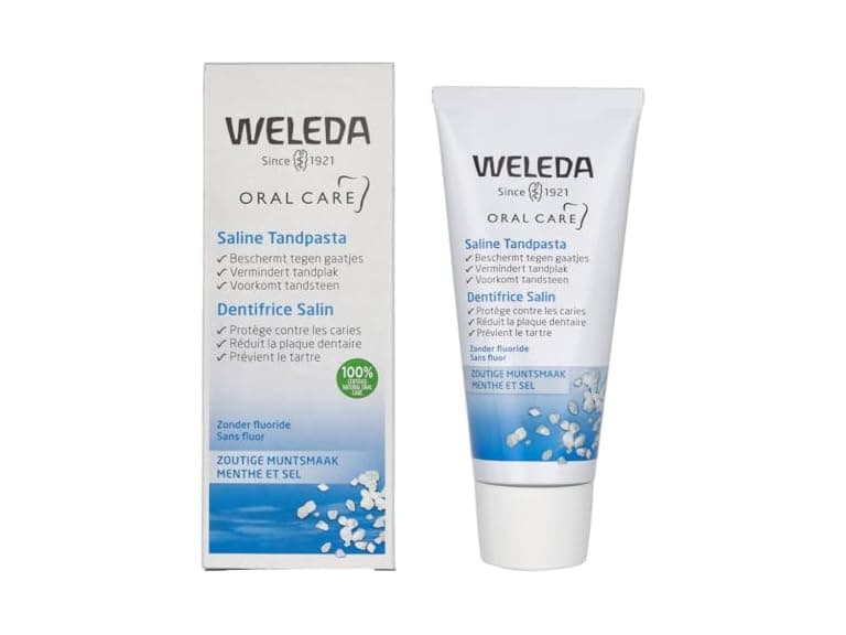 Weleda Natural Salt Toothpaste, 2.5 Ounce (Pack
