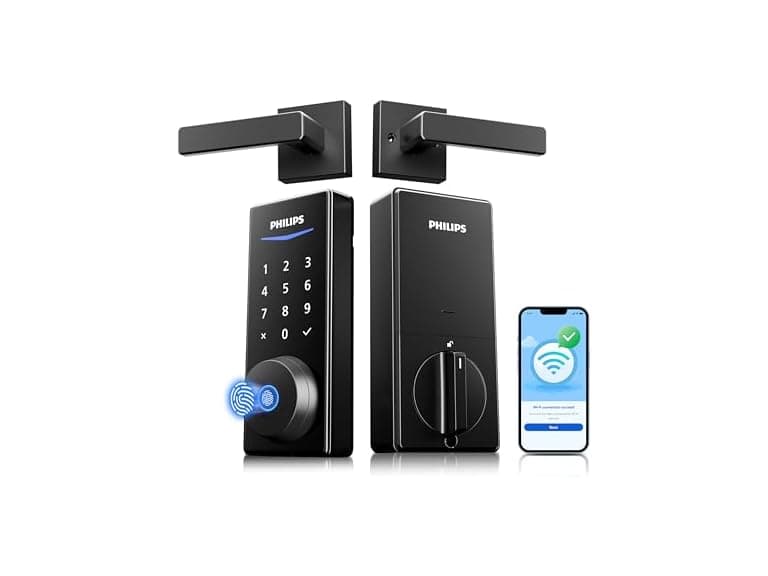 Philips 4000 Series Wi-Fi Smart Deadbolt w/Handles