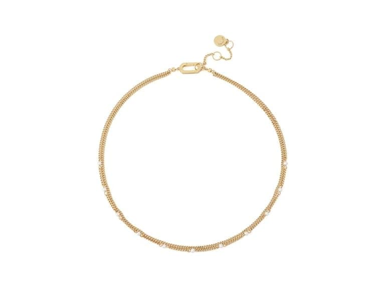 AllSaints Women Layered Rae Pearl Necklace
