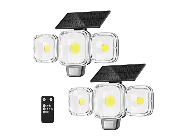 ESLIGHTION Solar Motion Sensor Outdoor Light