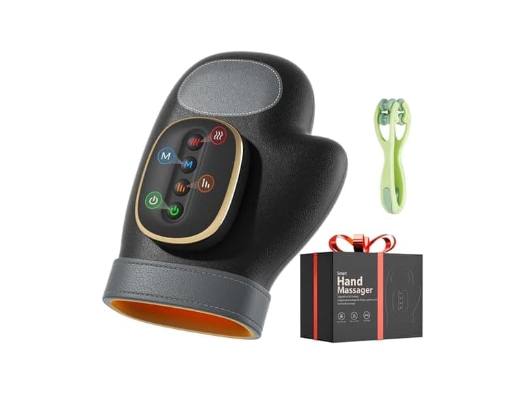 WUX Hand Massager with Heat 3 Modes Arthritis