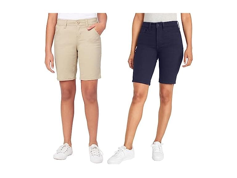 2PK Juniors Spr Stretch Bermuda Shorts
