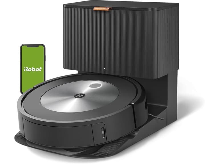 iRobot Roomba j7+ Robot Vacuum w Base (Factory Reconditioned)