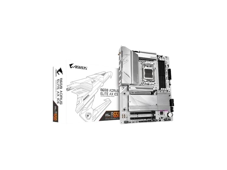 Gigabyte B650 AORUS ELITE AX ICE AMD AM5 (Open Box) (New; Open Box)