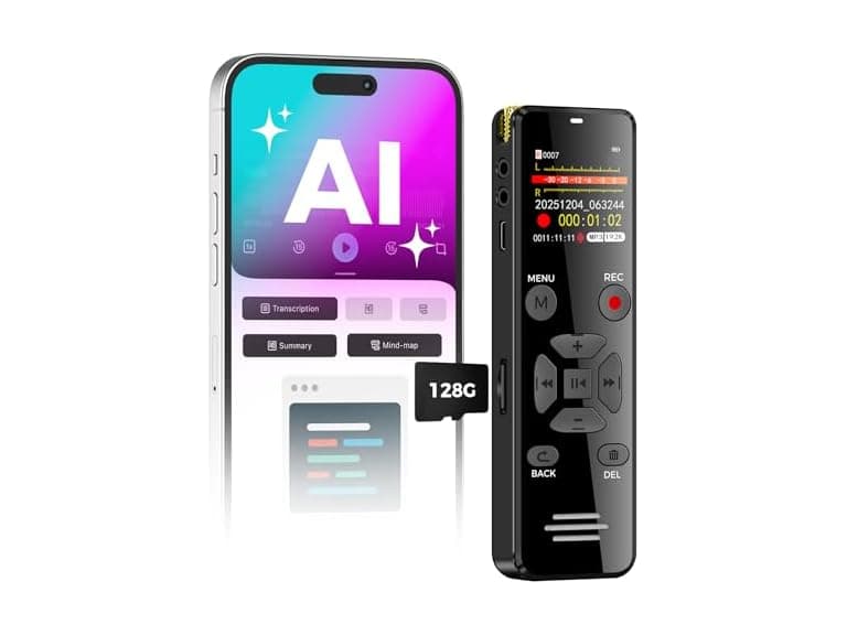 YIVIDA AI Digital Voice Recorder