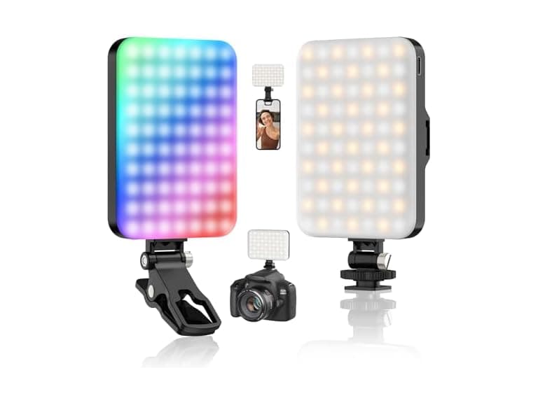 Hagibis RGB Video Light, 360° Full Color Selfie Light