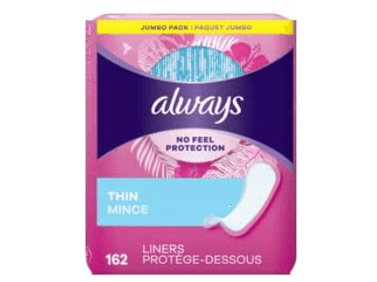Always Thin Daily Liners 162ct
