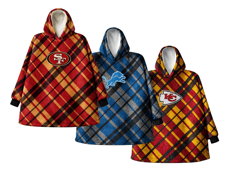 NFL Team Cozy Sherpa Hoodie - OSFM