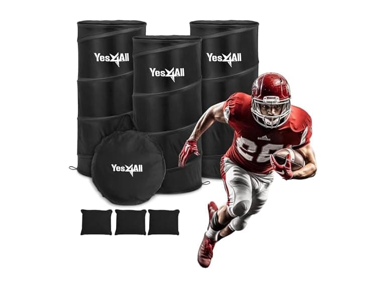 Yes4All Black Pop Up Defender, 3-Pack Basketball