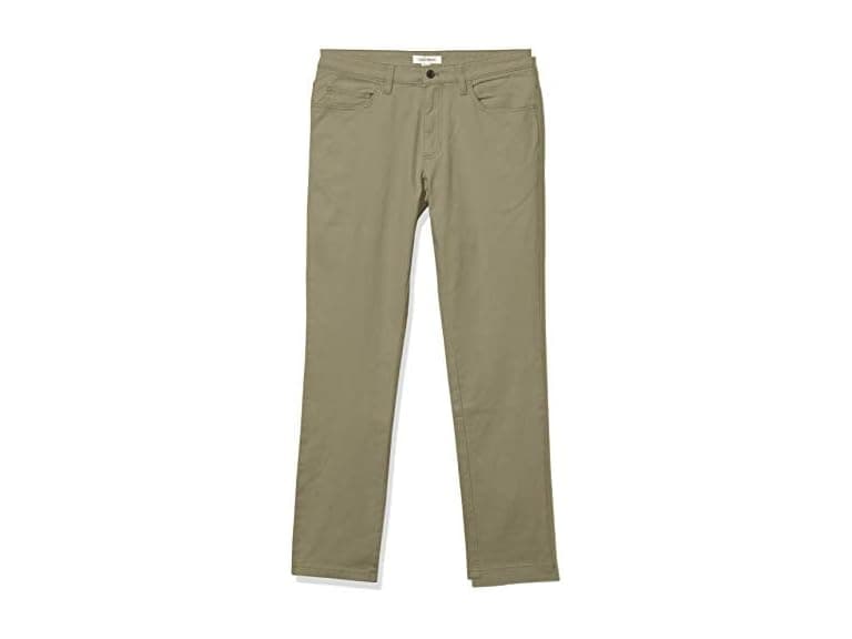 Amazon Essentials Mens SkinnyFit 5-Pocket Stretch Twill Chino Pant