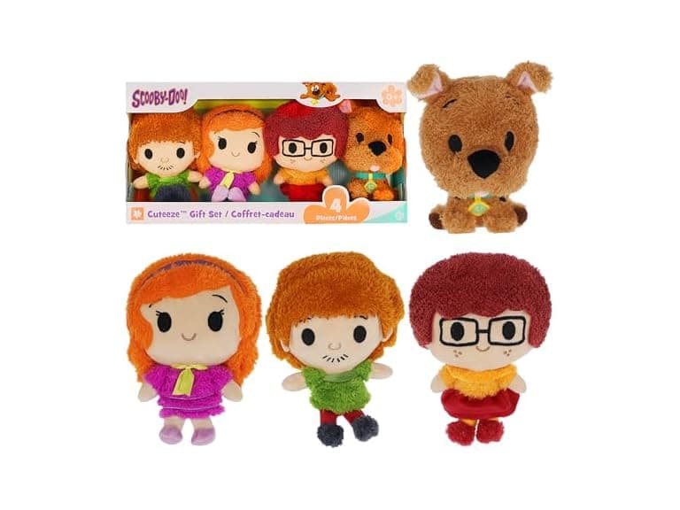 Kids Preferred Scooby-Doo 4 Piece Cuteeze Set