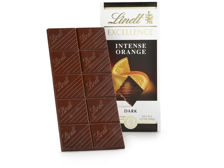 Lindt Excellence Intense Orange Dark Bar