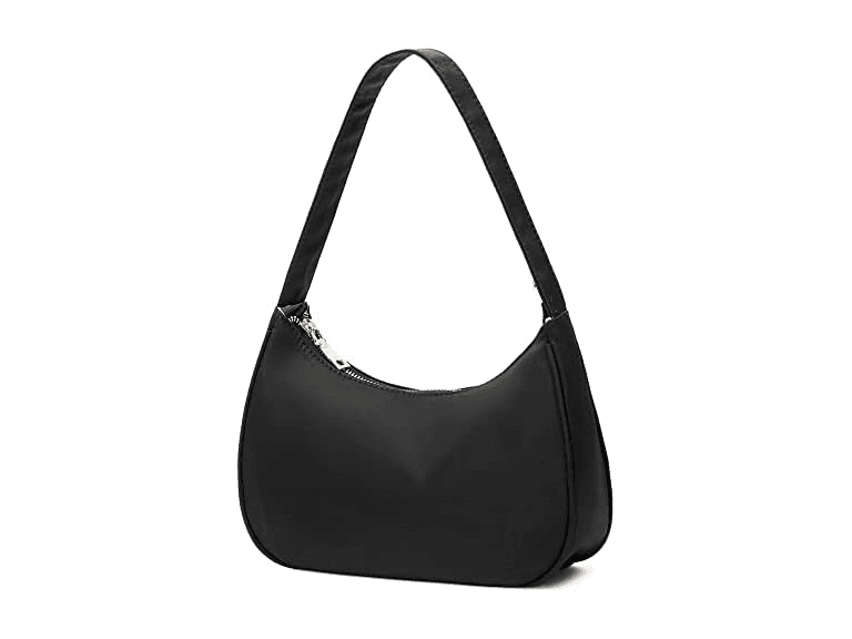 Women's Clutch Shoulder Bag (2 Pack)- Black