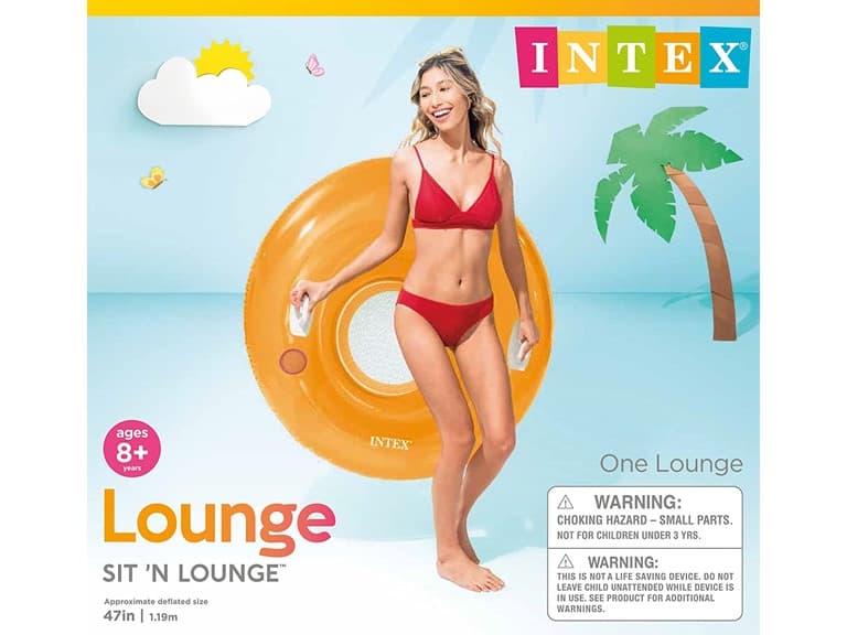 Intex Sit 'n Lounge Inflatable Pool Float 47"