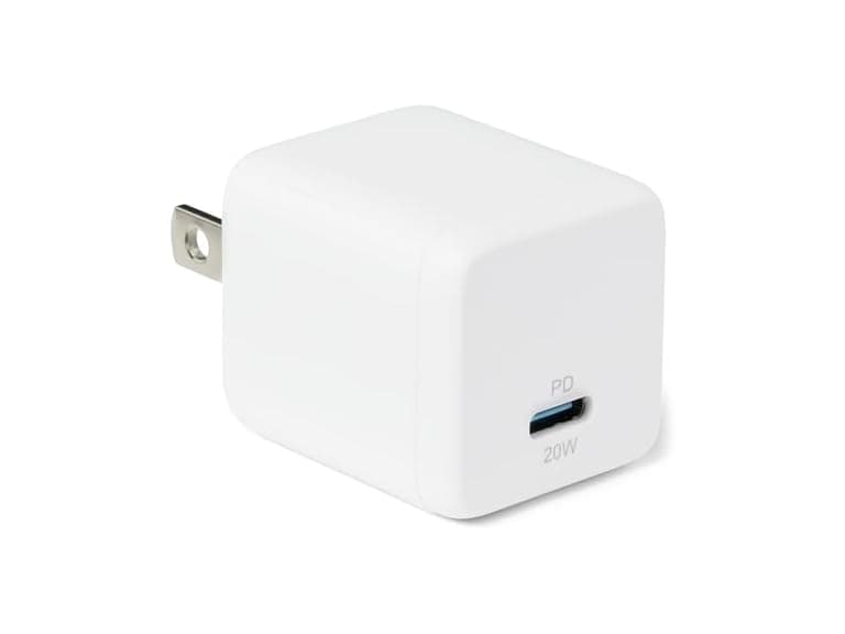 Amazon Basics 20W Fast Charging USB-C Nano GaN Wall Charger