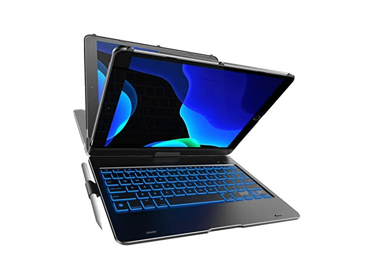 iPad 10.2 Keyboard Case & Pencil Holder