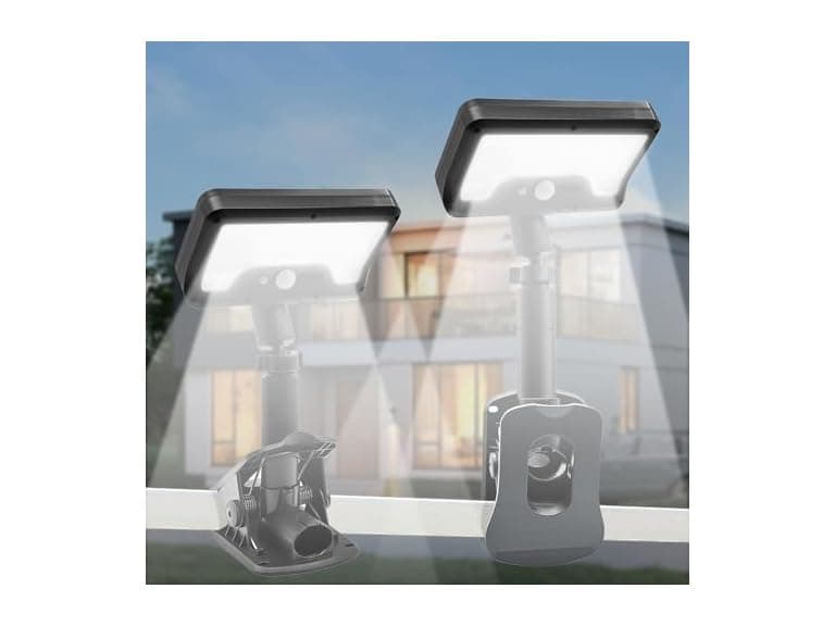 Hakol 2 PACK Clip On Solar Motion Lights Outdoor