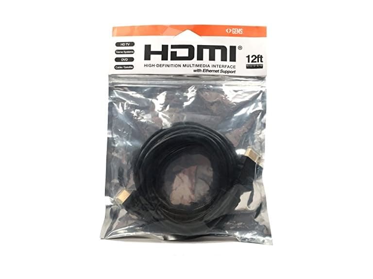 Gems 12ft HDMI Cable High-Speed Support