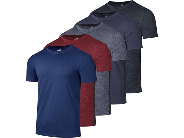 (5PK) Men's Active Performance T-Shirts
