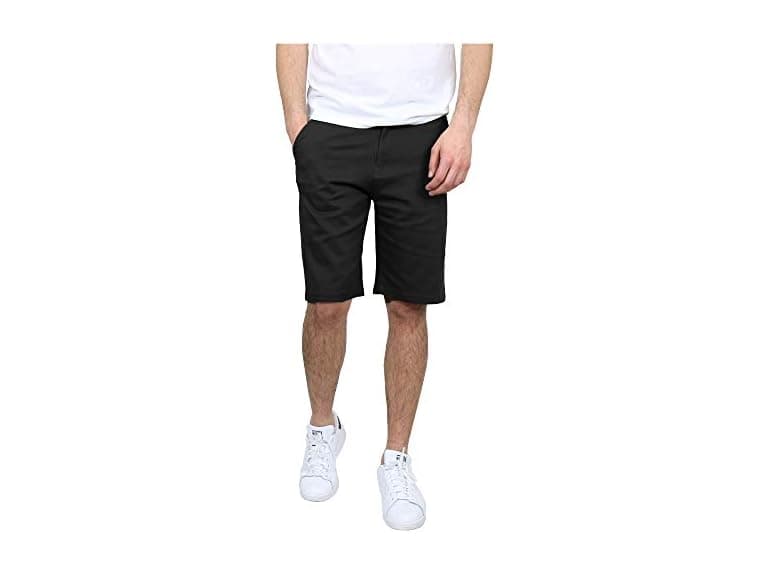 Mens Cotton Flex Stretch Chino Shorts