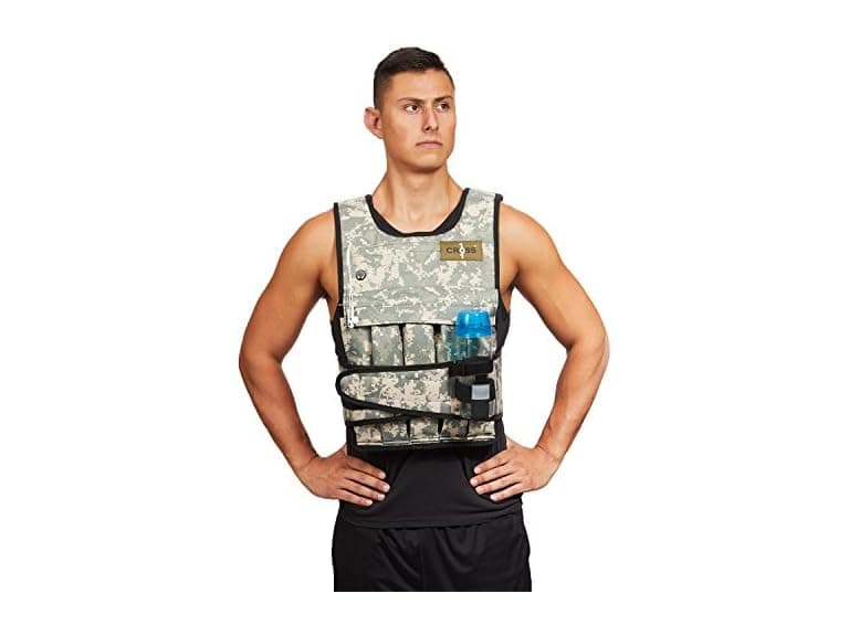Cross 101 Adjustable Weighted Vest, 40 lbs
