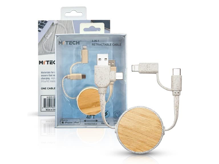 4-in-1 Retractable Cable - MFI