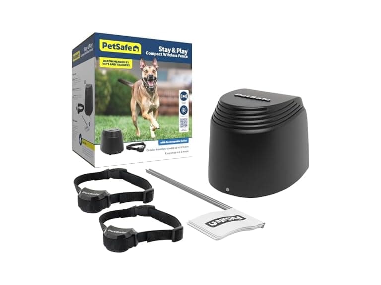 PetSafe Stay & Play Compact Wireless Fence, 2-Dog