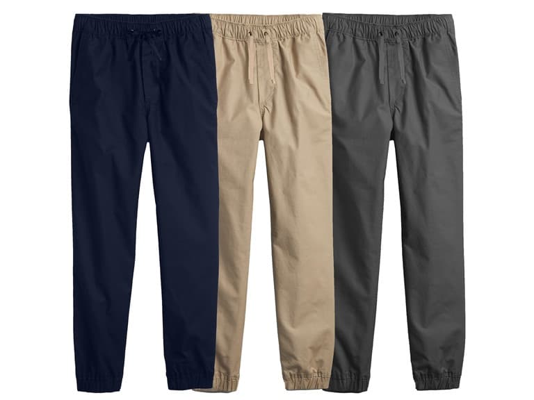 3PK Boy's Classic Stretch Twill Joggers
