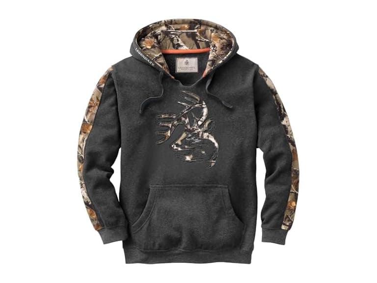 Legendary Whitetails Mens Camo Pullover Hoodie